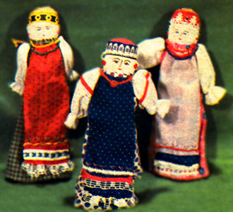 Тряпичныне куклы / www.patiks.ru